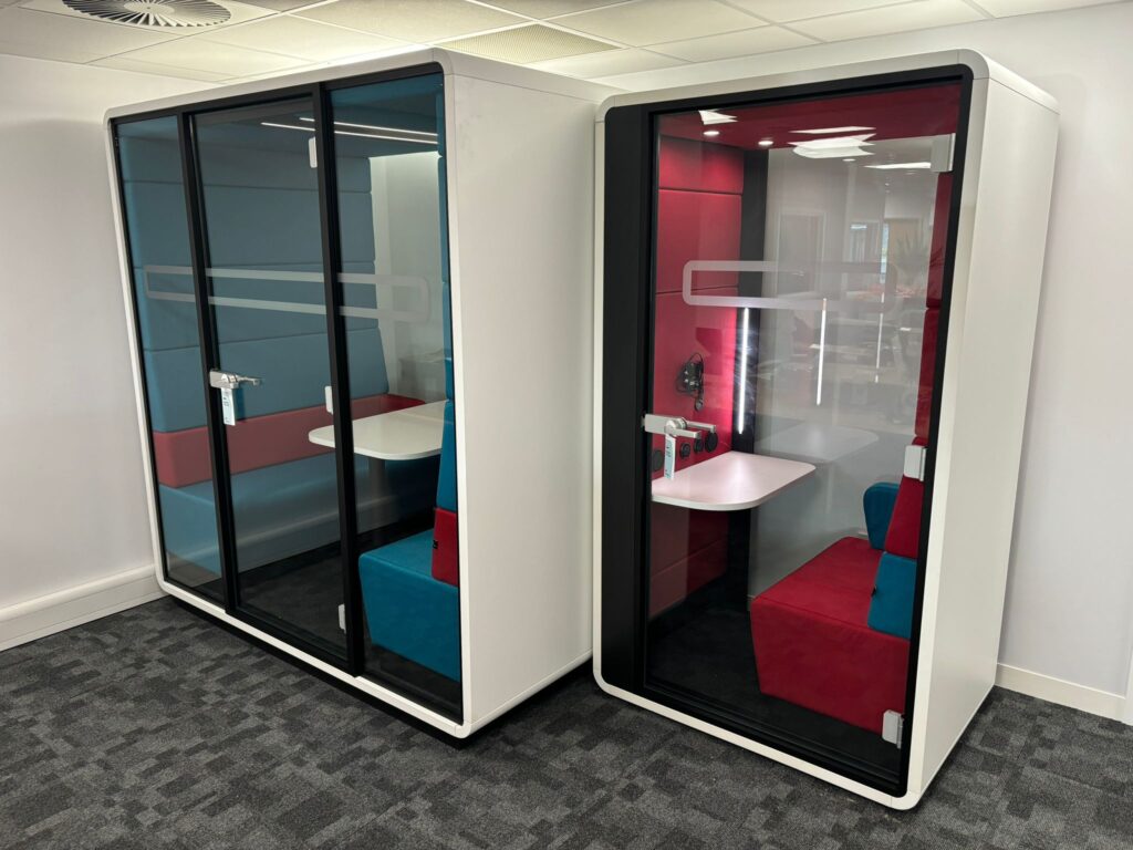 How it Works 1 hush pods in situ