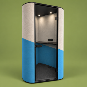 MDD. Hana Office Phone Booth - Blue/Grey