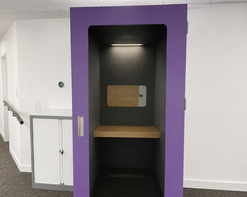 Meavo Workstation Pod - Purple 2 Meavo Workstation Pod - Purple - Image 2